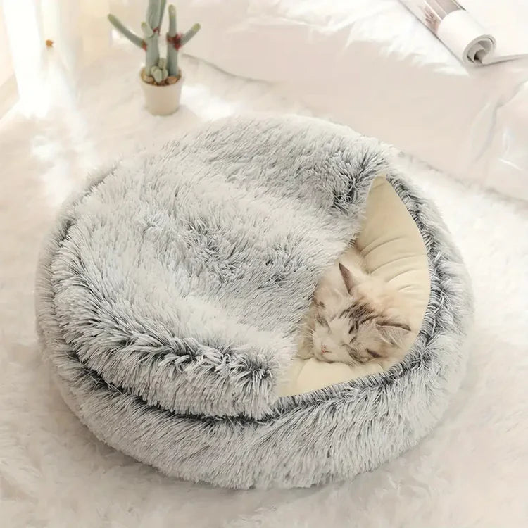 CozyNest™ Beruhigendes Haustierbett