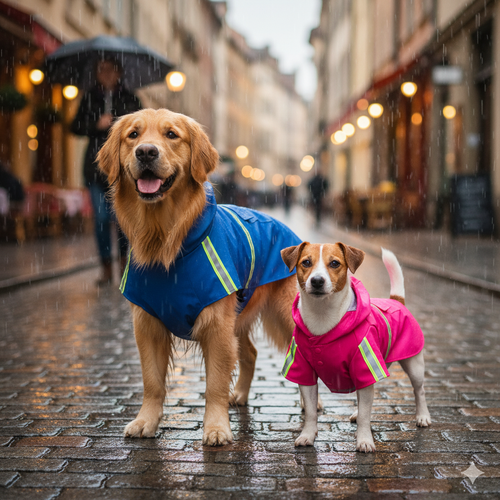 RegenSchutz™ Hundejacke – Warm. Trocken. Glücklich.