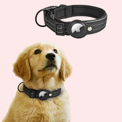 PawTrack™ Smart-Halsband mit AirTag-Halterung