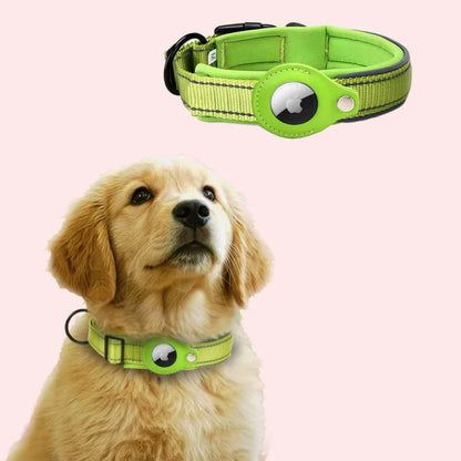 PawTrack™ Smart-Halsband mit AirTag-Halterung